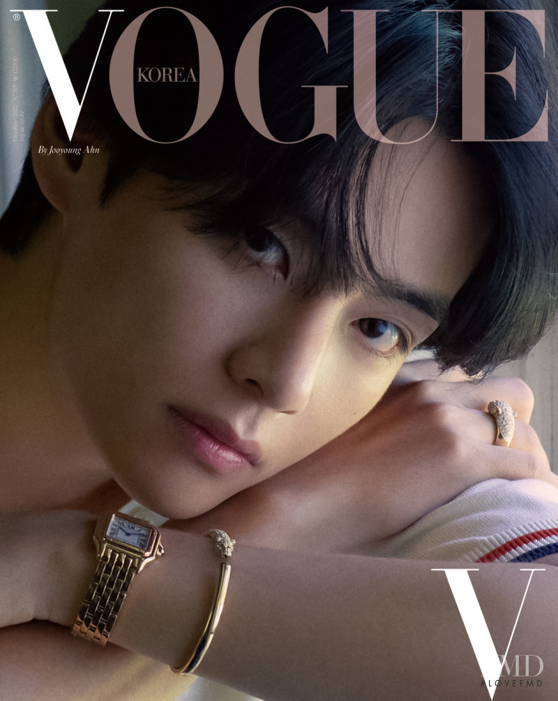  featured on the Vogue Korea cover from October 2022