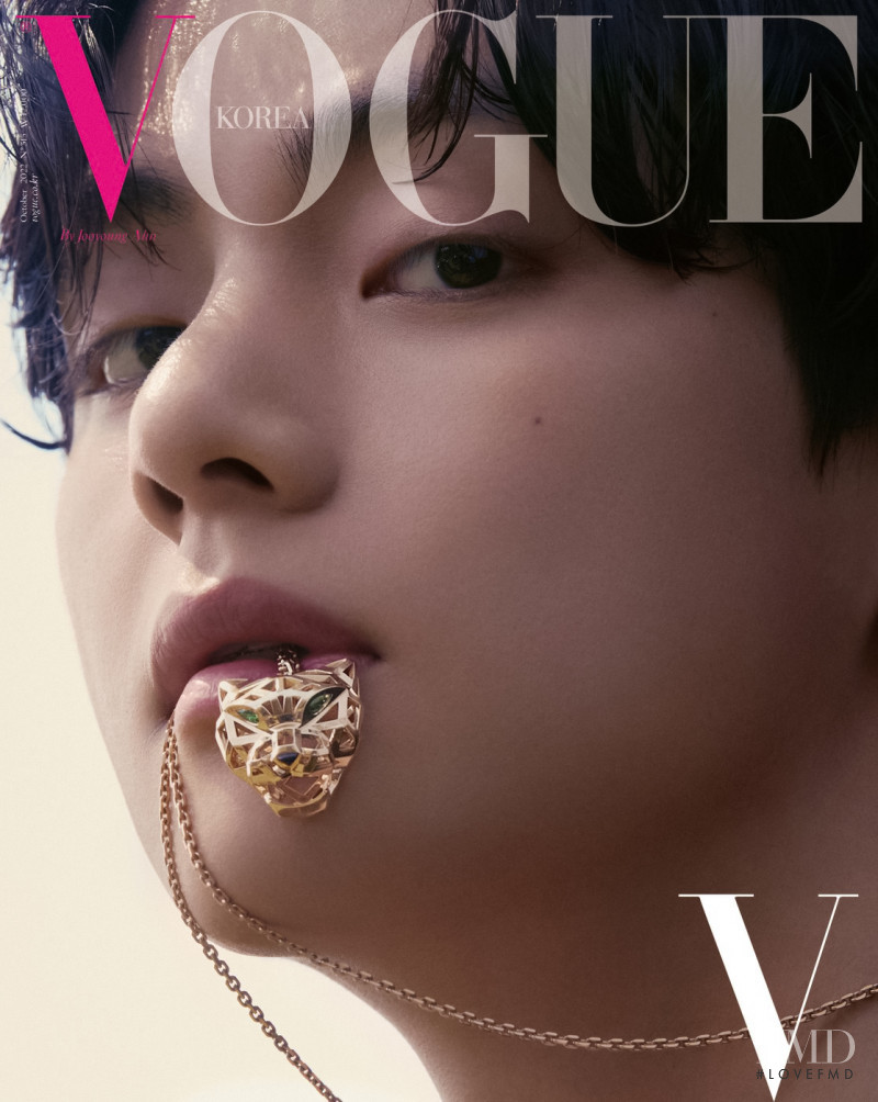  featured on the Vogue Korea cover from October 2022