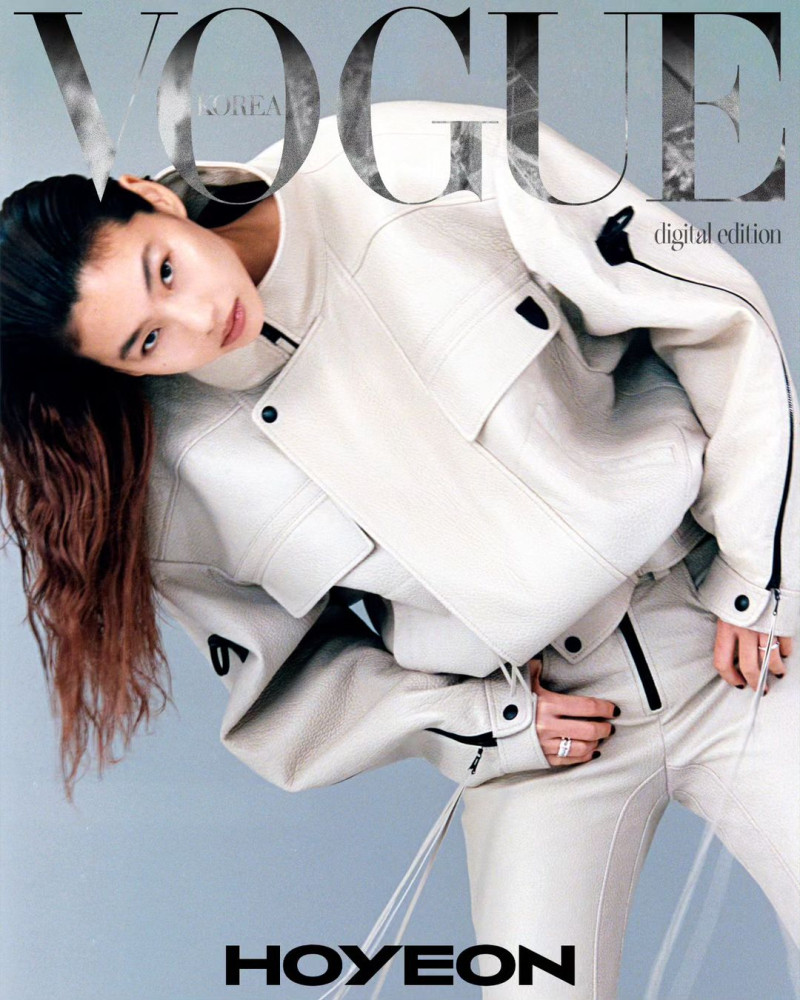 HoYeon Jung featured on the Vogue Korea cover from October 2024