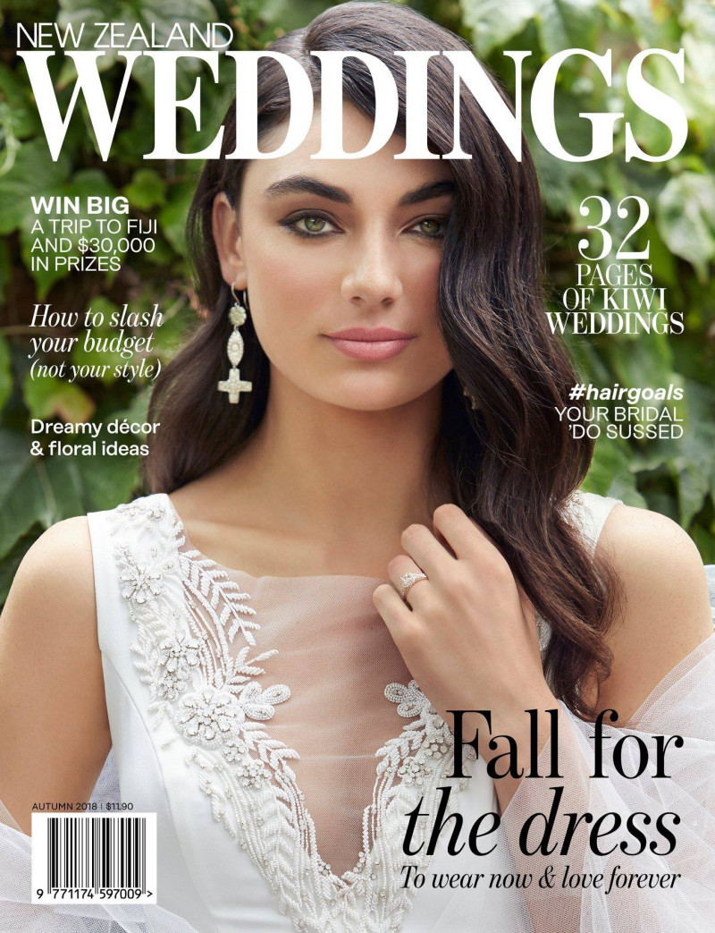  featured on the New Zealand Weddings cover from September 2018