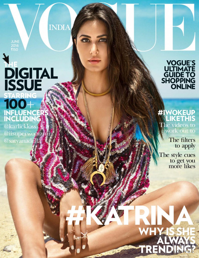 Anaita Shroff Adajania featured on the Vogue India cover from June 2016