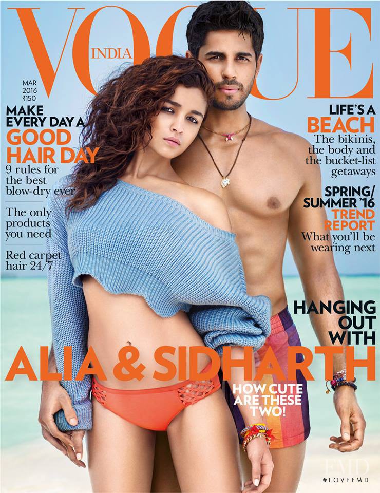  featured on the Vogue India cover from March 2016