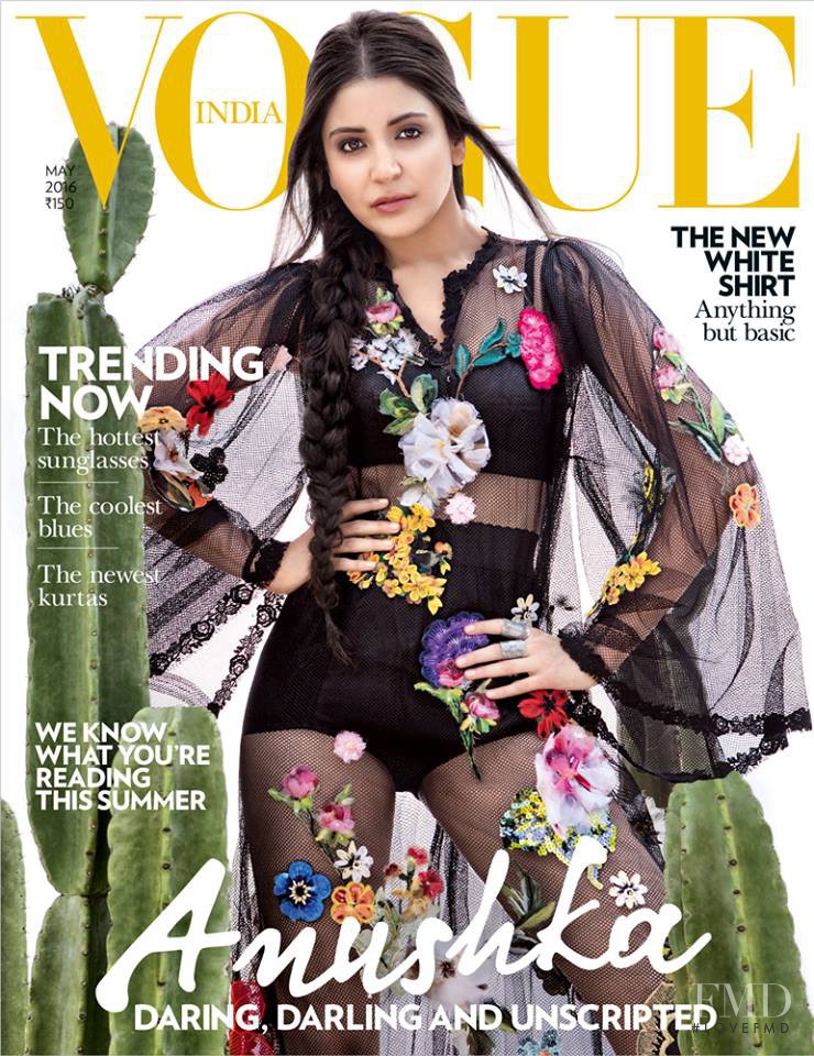 Anushka Sharma featured on the Vogue India cover from May 2016