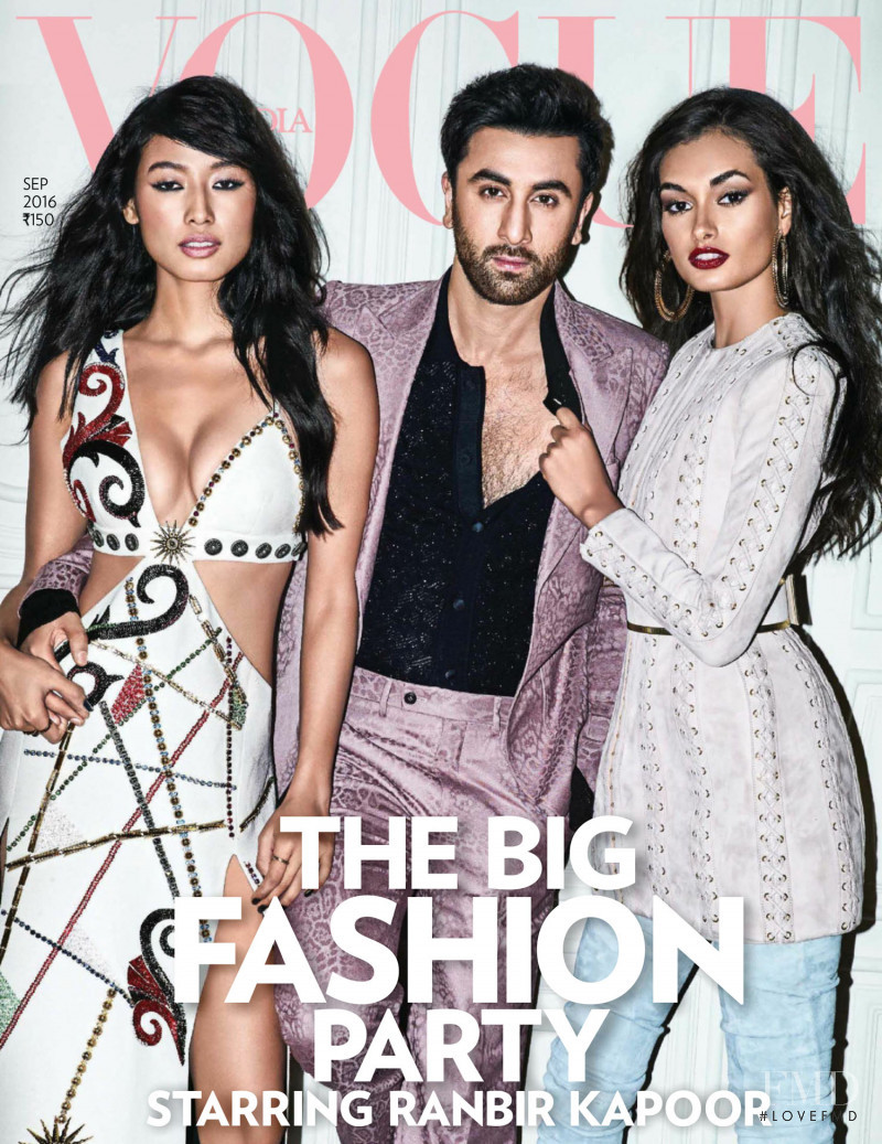 Ketholeno Kense, Ranbir Kapoor featured on the Vogue India cover from September 2016
