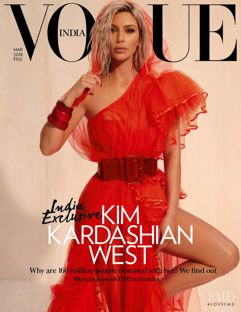  featured on the Vogue India cover from March 2018