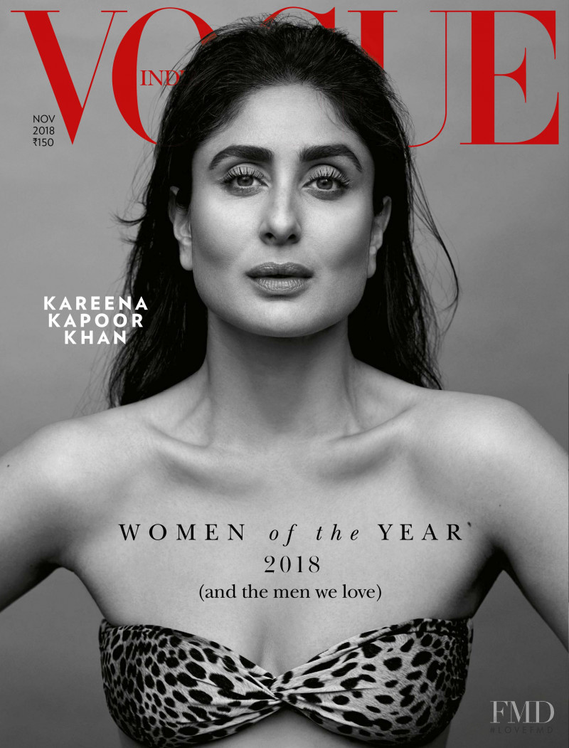 Kareena Kapoor featured on the Vogue India cover from November 2018