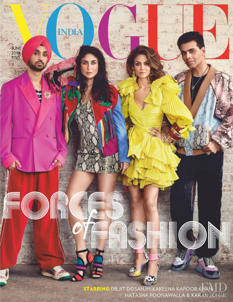  featured on the Vogue India cover from June 2019