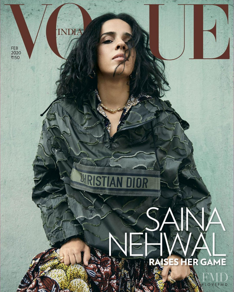 Saina Nehwal featured on the Vogue India cover from February 2020
