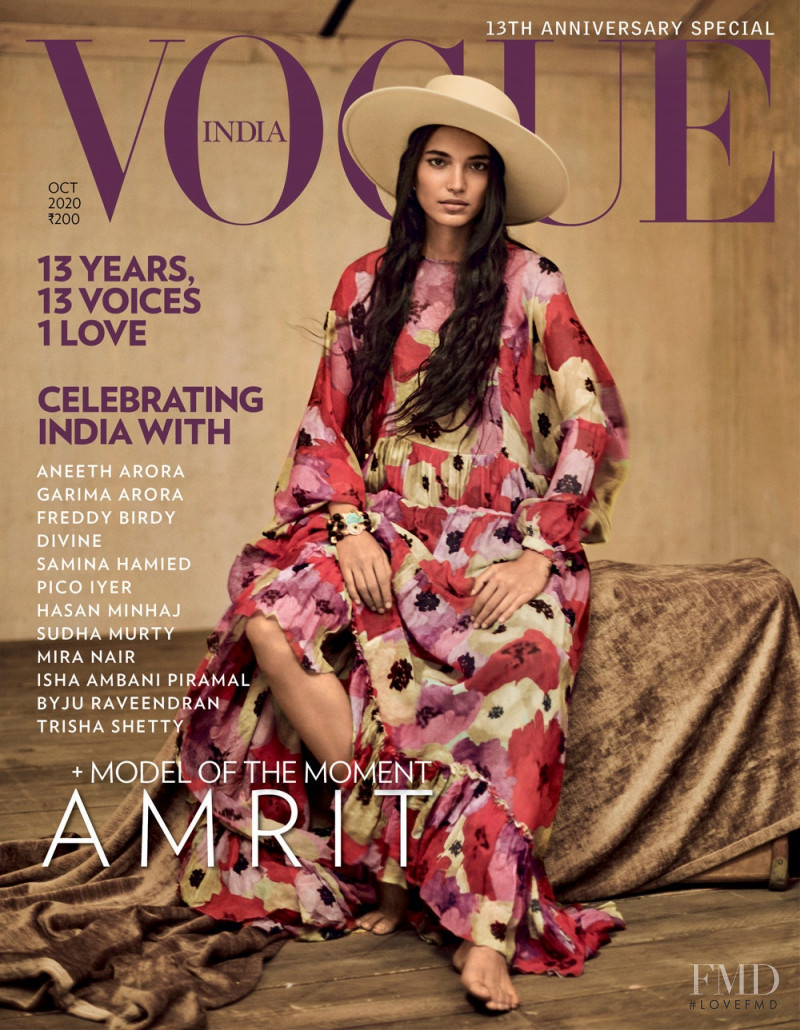  featured on the Vogue India cover from October 2020