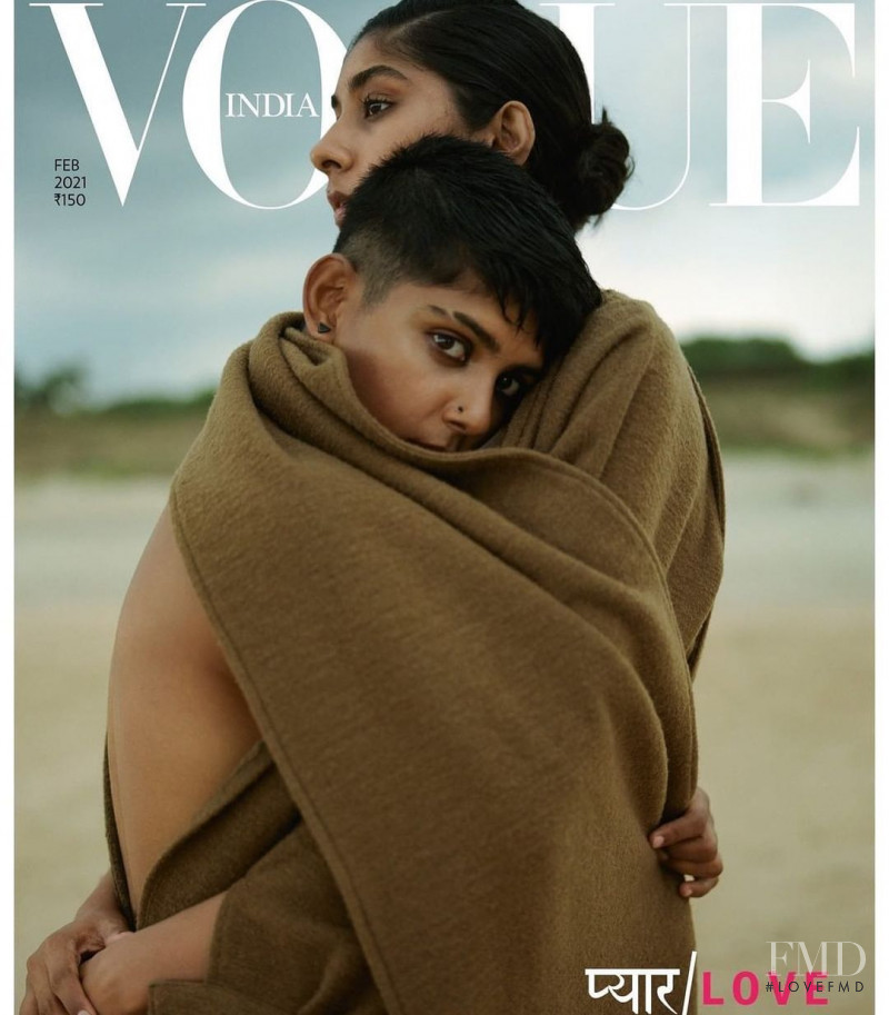  featured on the Vogue India cover from February 2021