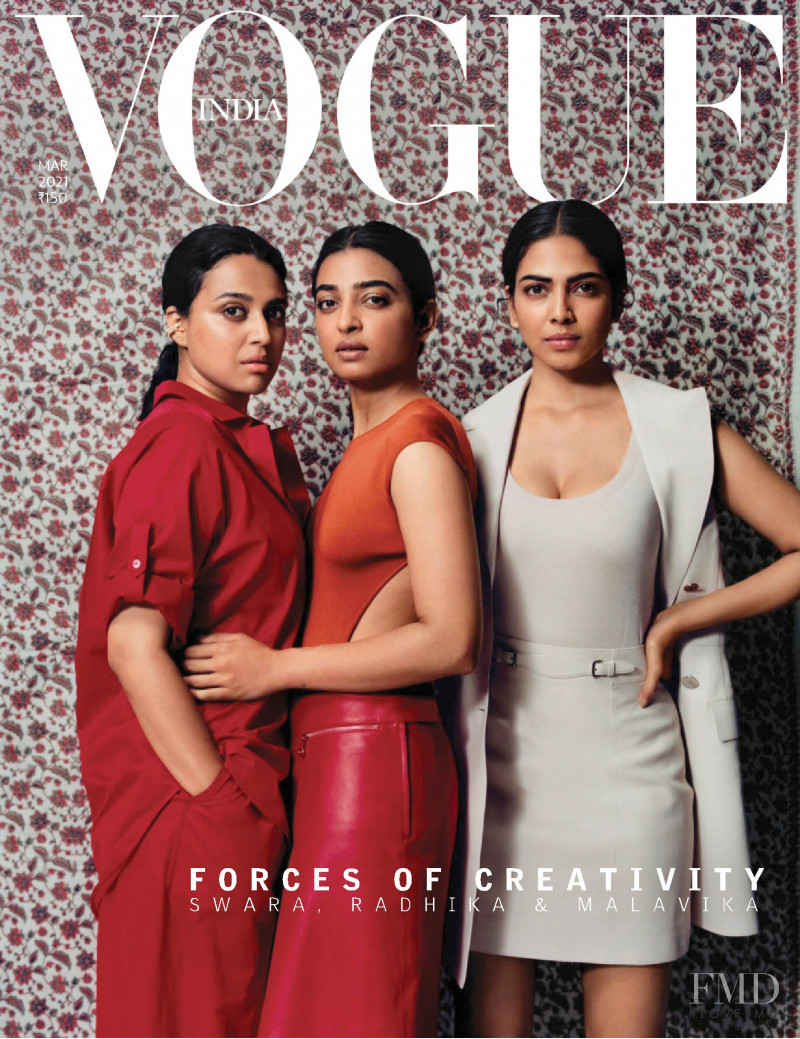  featured on the Vogue India cover from March 2021
