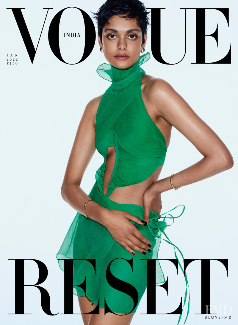 Zinnia Kumar
 featured on the Vogue India cover from January 2022