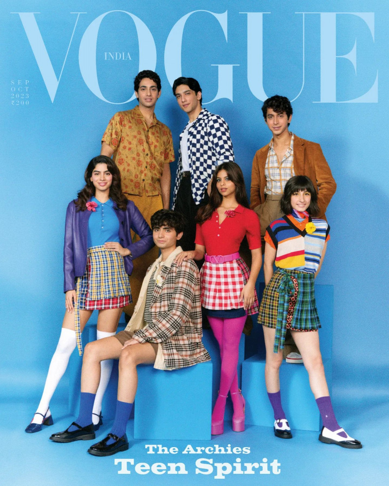 The Archies featured on the Vogue India cover from September 2023