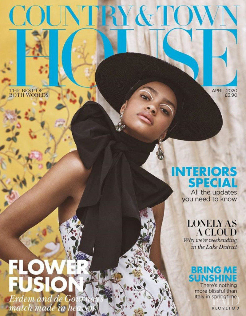 Carla Pereira featured on the Country & Town House cover from April 2020