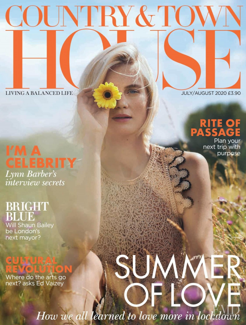 Felicity Peel featured on the Country & Town House cover from July 2020