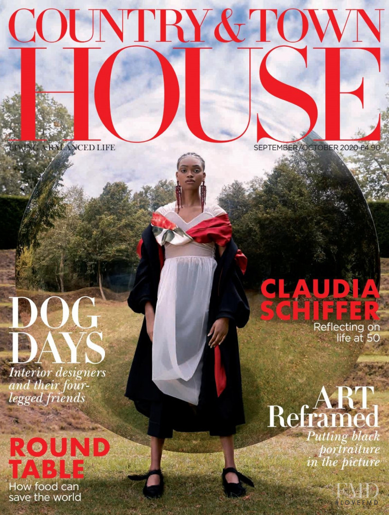 Symone Challenger featured on the Country & Town House cover from September 2020