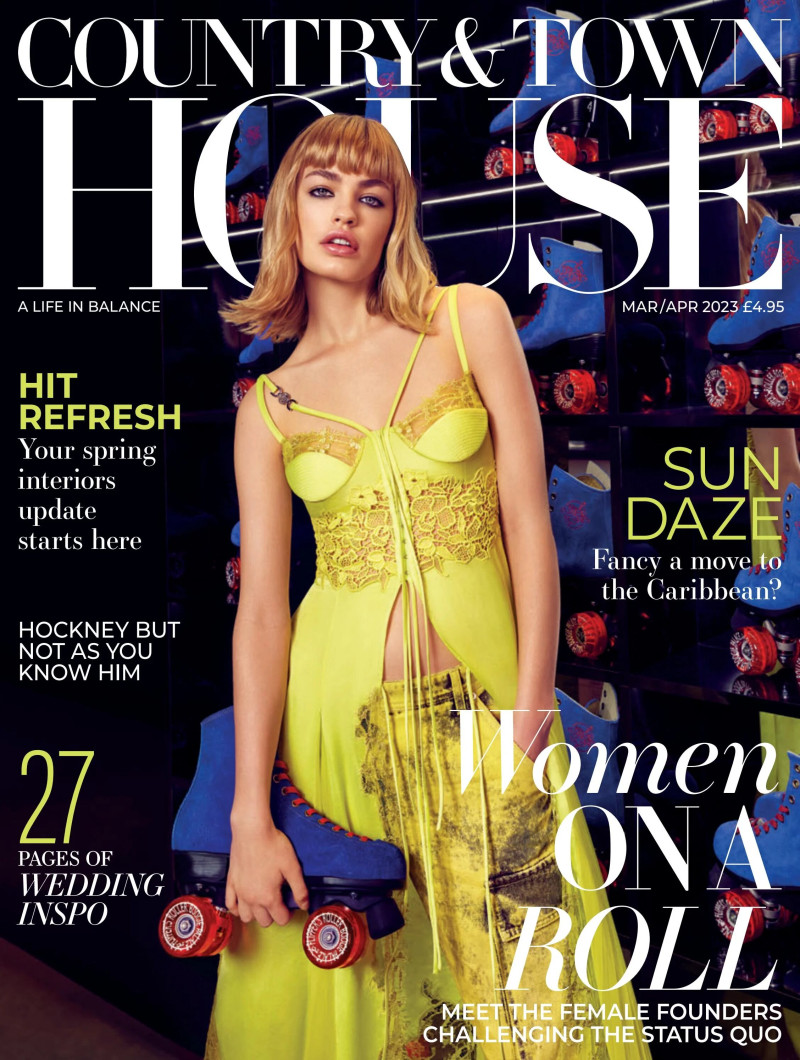 Romi van Renterghem featured on the Country & Town House cover from March 2023