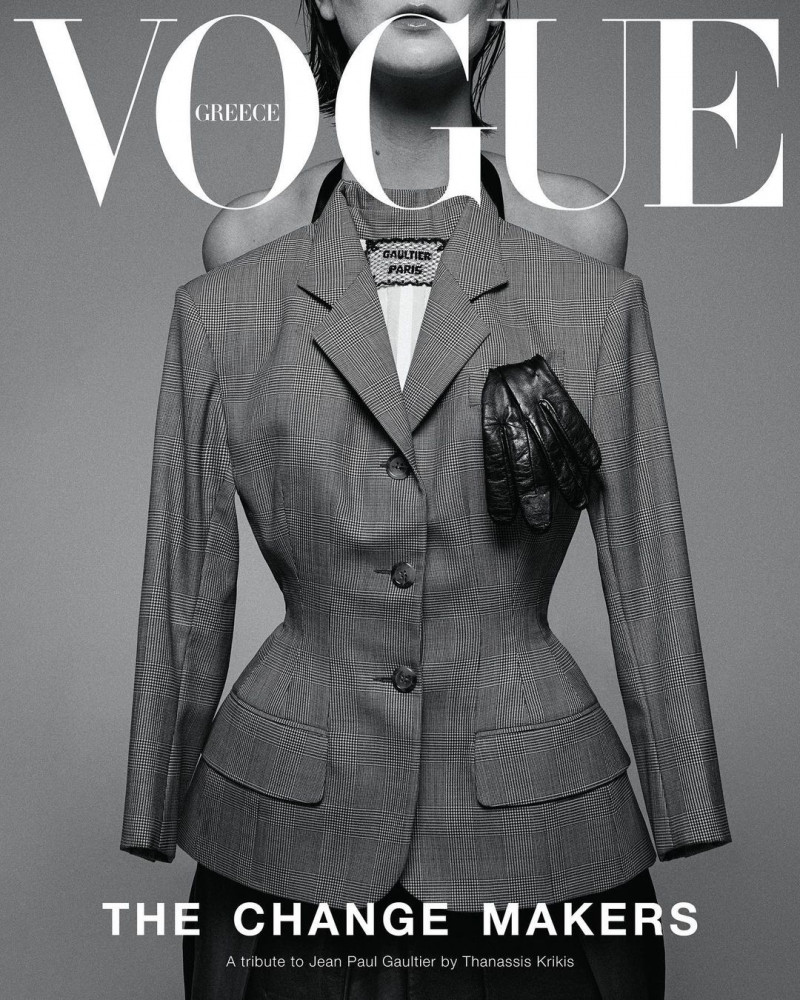  featured on the Vogue Greece cover from December 2022