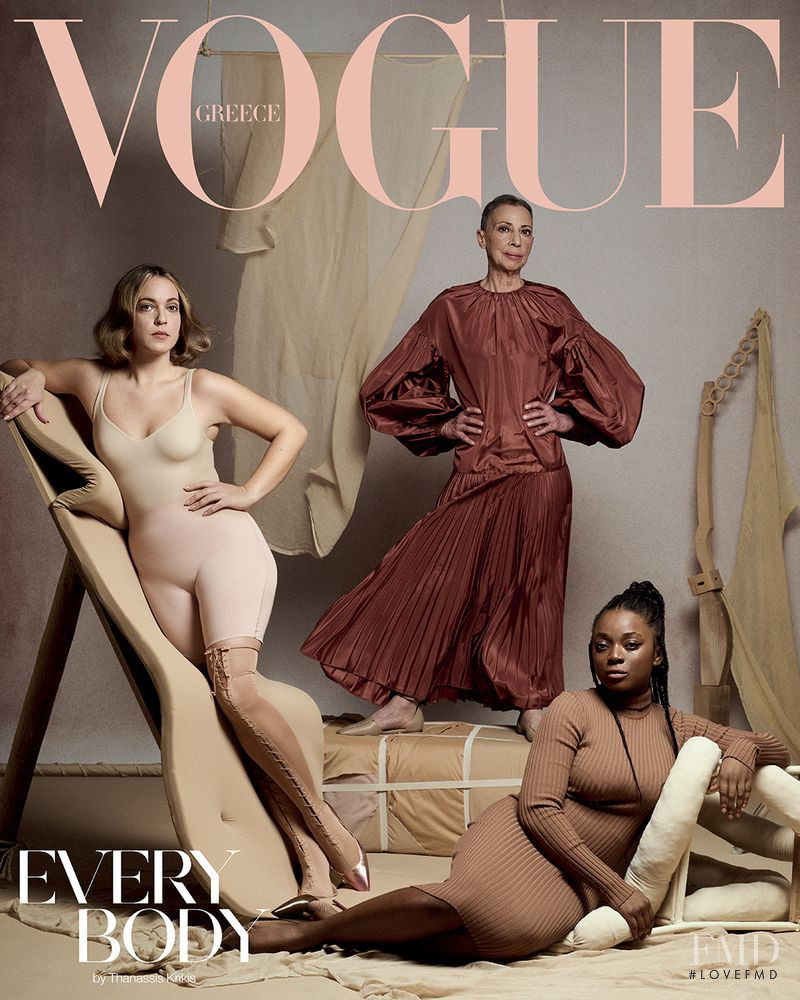  featured on the Vogue Greece cover from March 2022