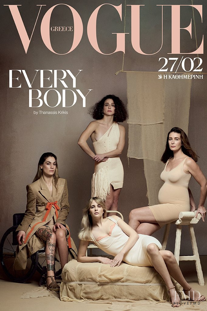  featured on the Vogue Greece cover from March 2022