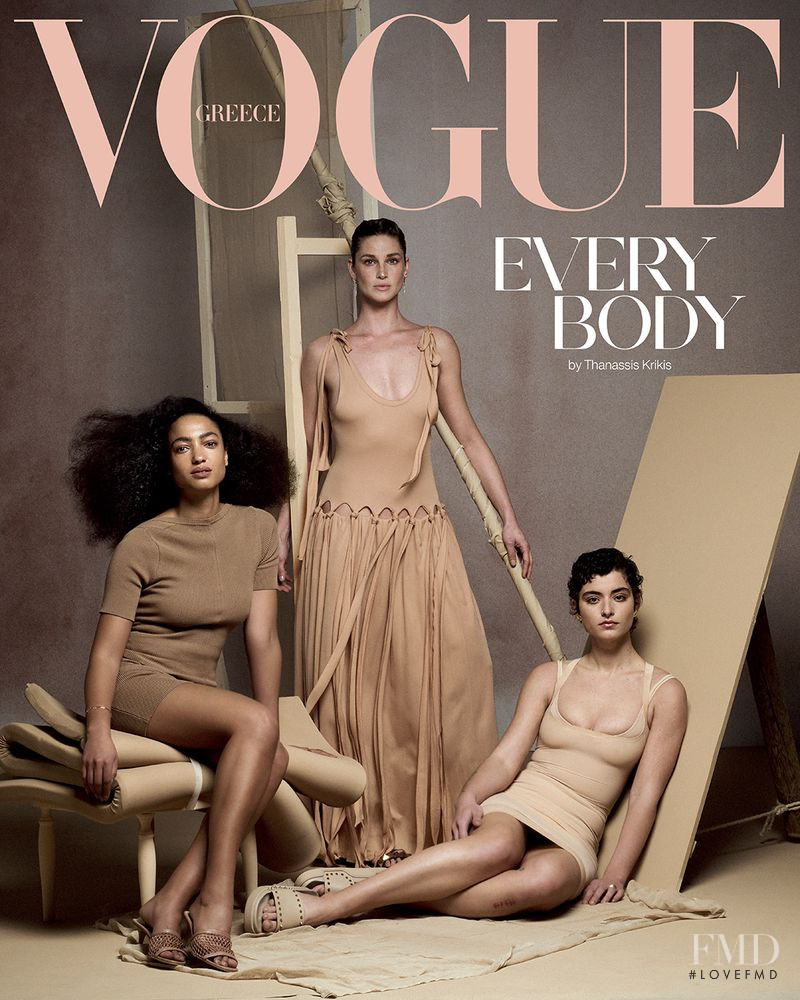  featured on the Vogue Greece cover from March 2022