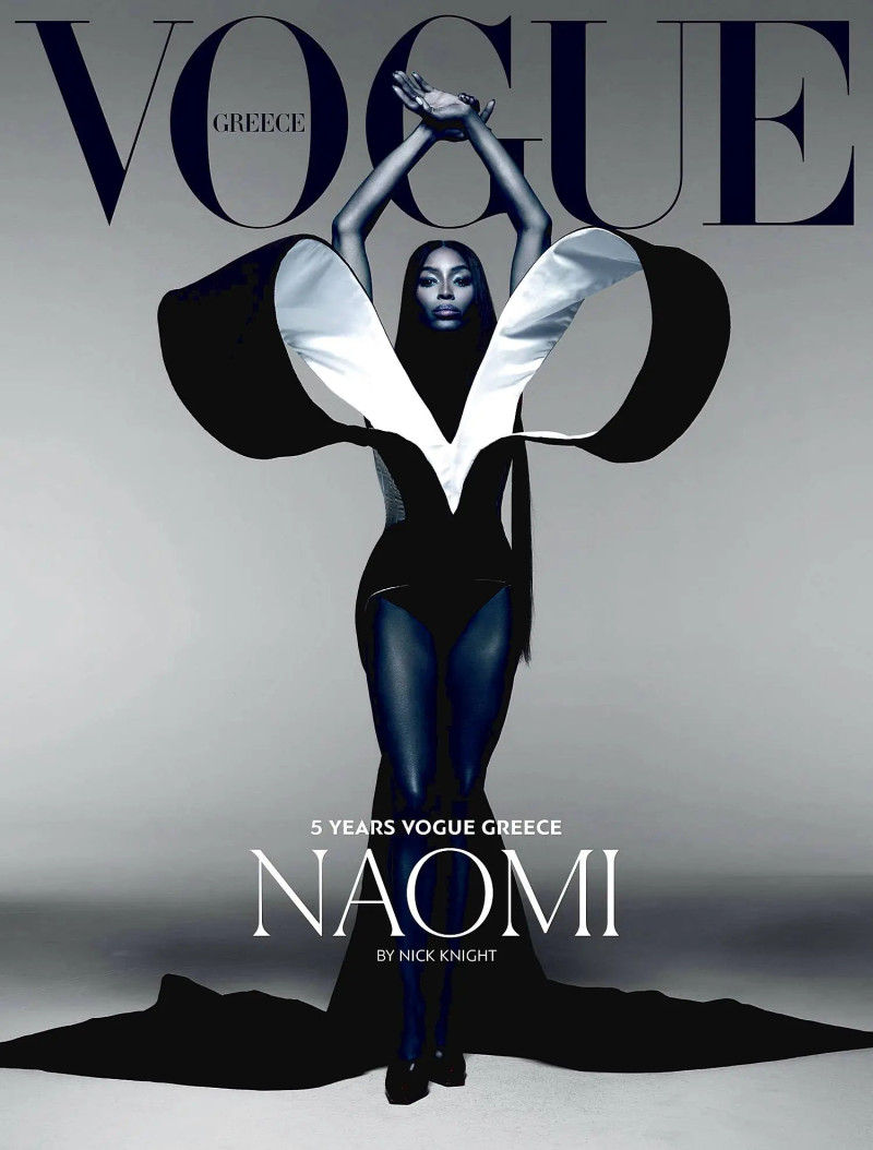 Naomi Campbell featured on the Vogue Greece cover from April 2024