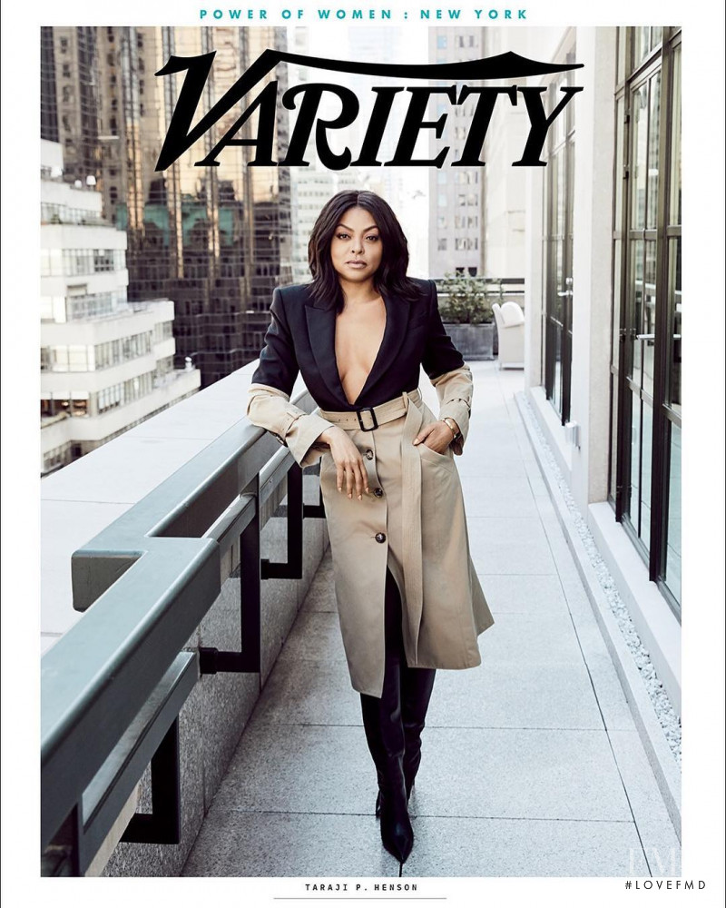 Taraji P. Henson featured on the Variety cover from April 2019