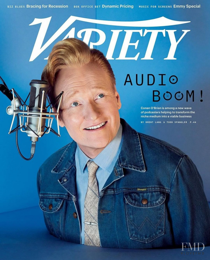  Conan O Brien featured on the Variety cover from August 2019