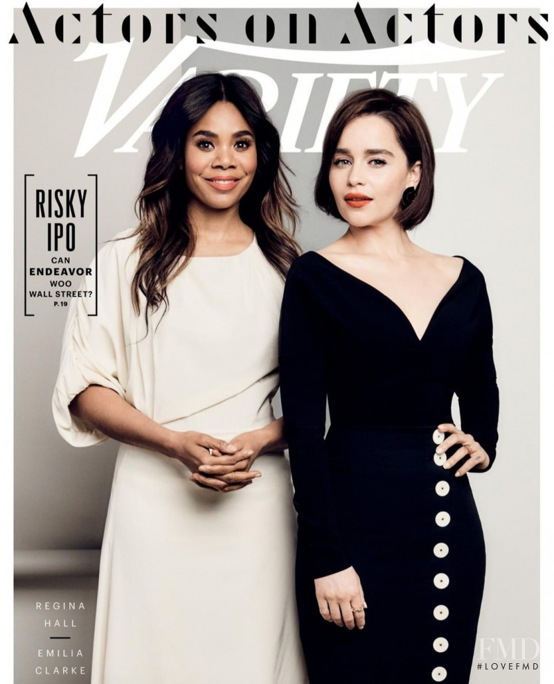  Regina Hall, Emilia Clarke featured on the Variety cover from June 2019