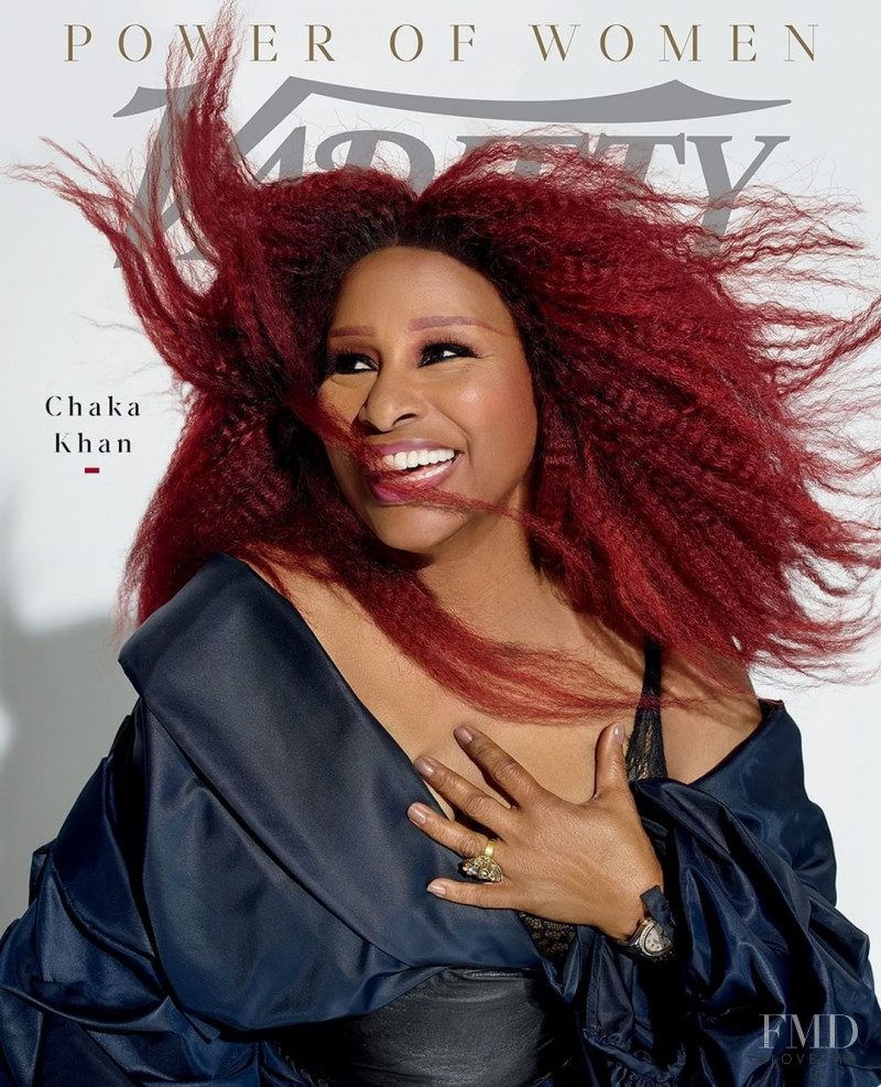 Chaka Khan featured on the Variety cover from October 2019