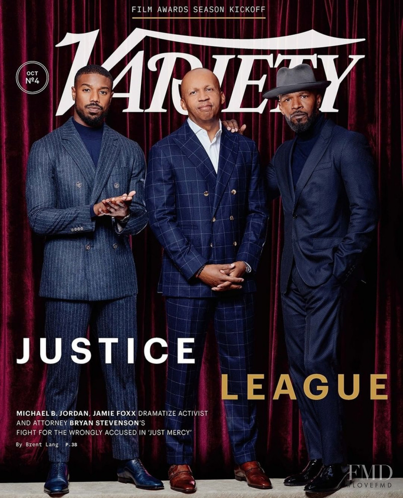  featured on the Variety cover from October 2019