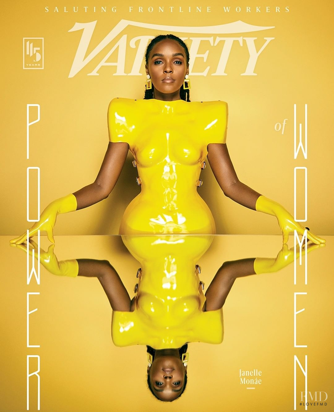 Janelle Monae featured on the Variety cover from June 2020.