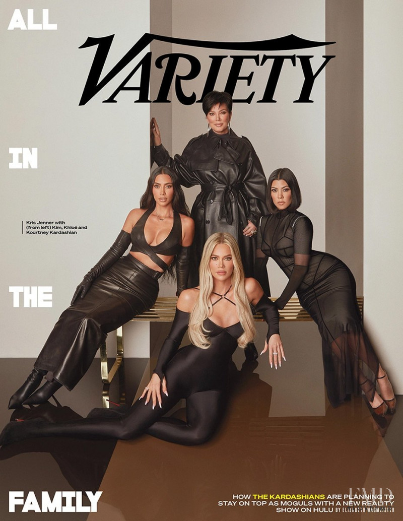 Kardashians  featured on the Variety cover from March 2022