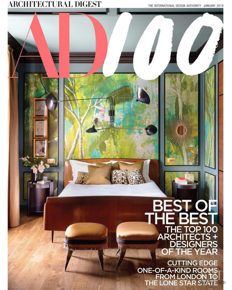 Cover of Architectural Digest , January 2019 (ID:50913)| Magazines ...
