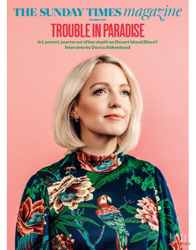  featured on the The Sunday Times Magazine cover from December 2019