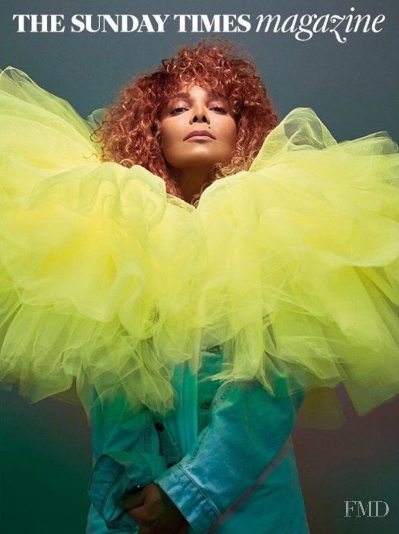 Janet Jackson featured on the The Sunday Times Magazine cover from June 2019