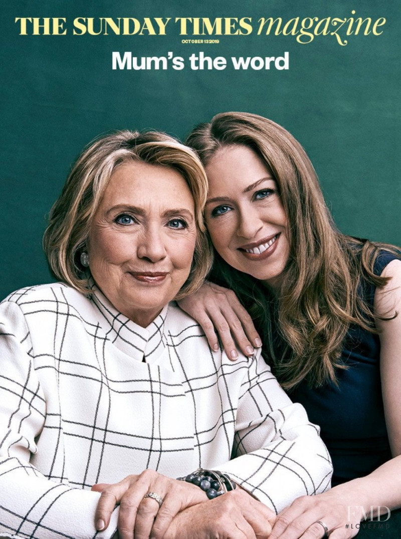 Hillary Clinton, Chelsea Clinton featured on the The Sunday Times Magazine cover from October 2019