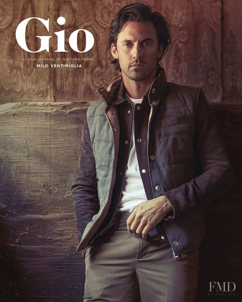 Milo Ventimiglia featured on the Gio Journal cover from September 2019