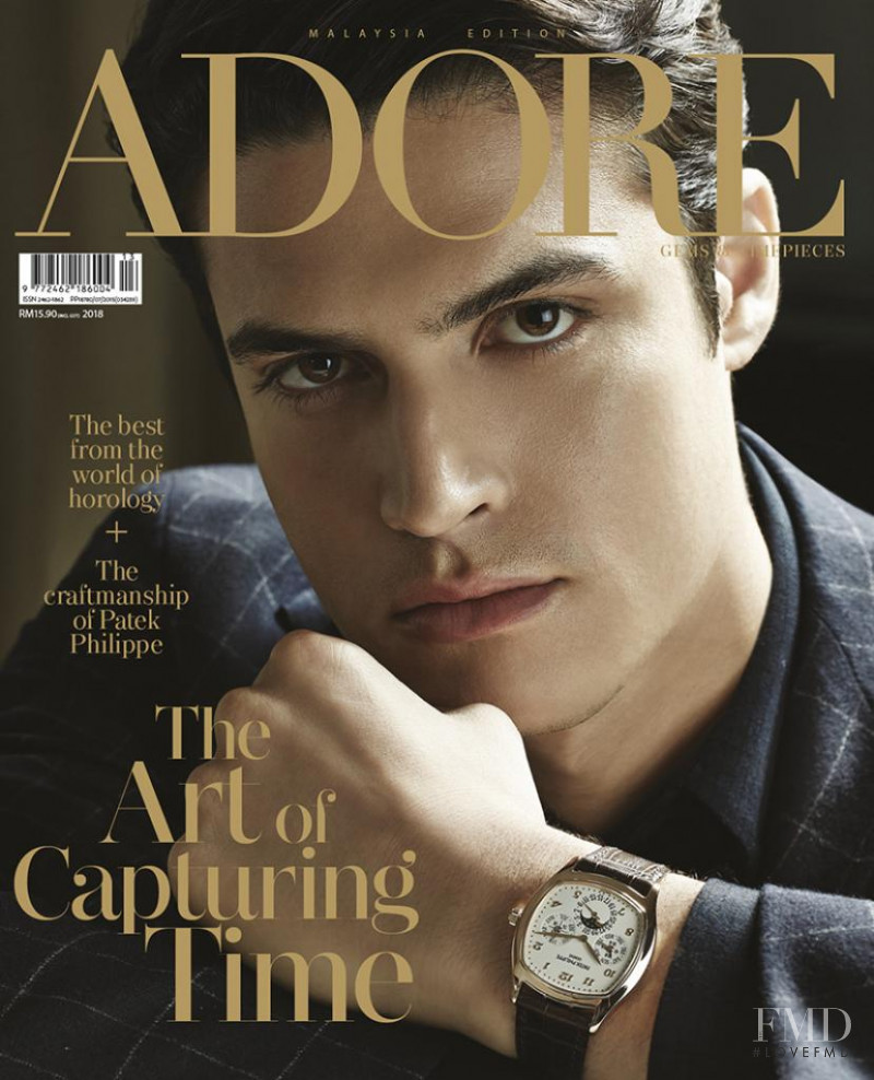 Luka Skocilic featured on the Adore Malaysia cover from February 2018