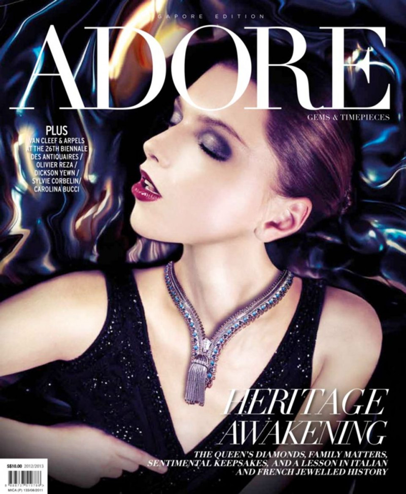  featured on the Adore Singapore cover from December 2012