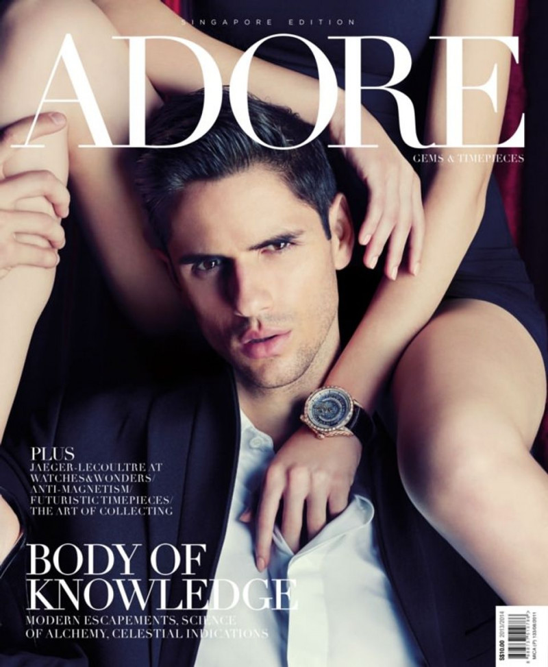  featured on the Adore Singapore cover from December 2013
