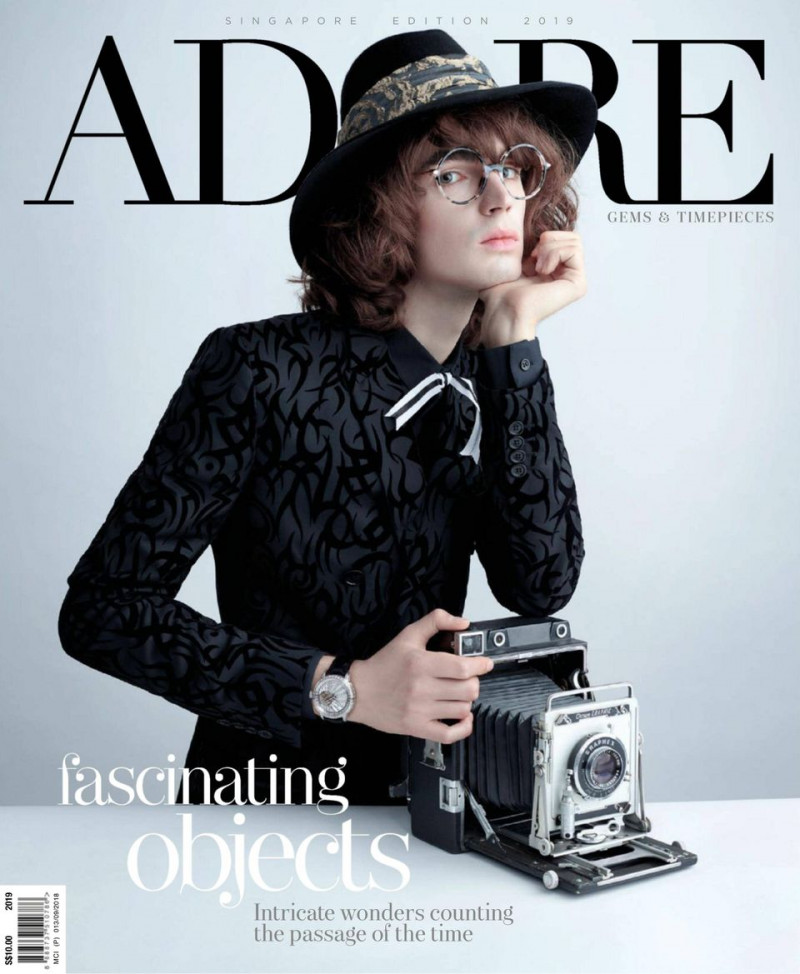  featured on the Adore Singapore cover from February 2019