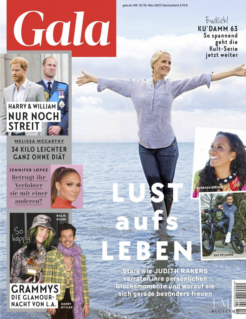  featured on the Gala Germany cover from March 2021