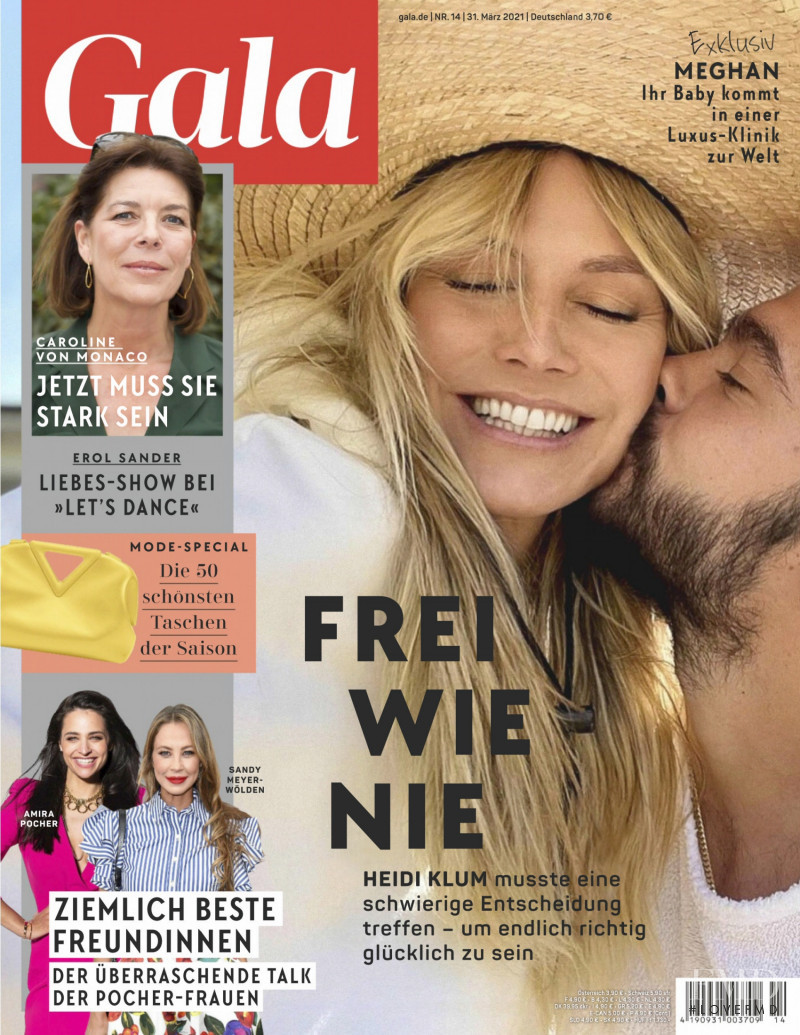 Heidi Klum featured on the Gala Germany cover from March 2021