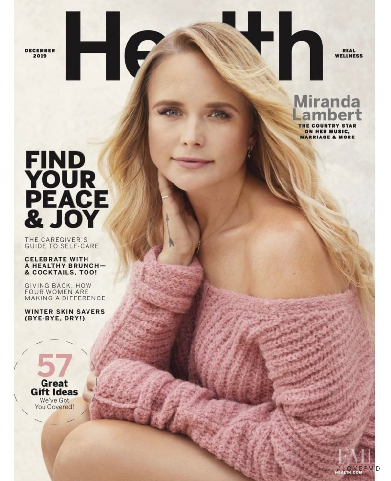 Miranda Lambert featured on the Health cover from December 2019