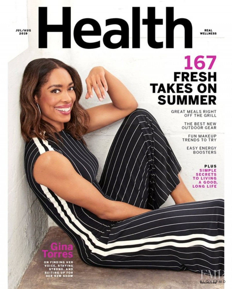 Gina Torres featured on the Health cover from July 2019