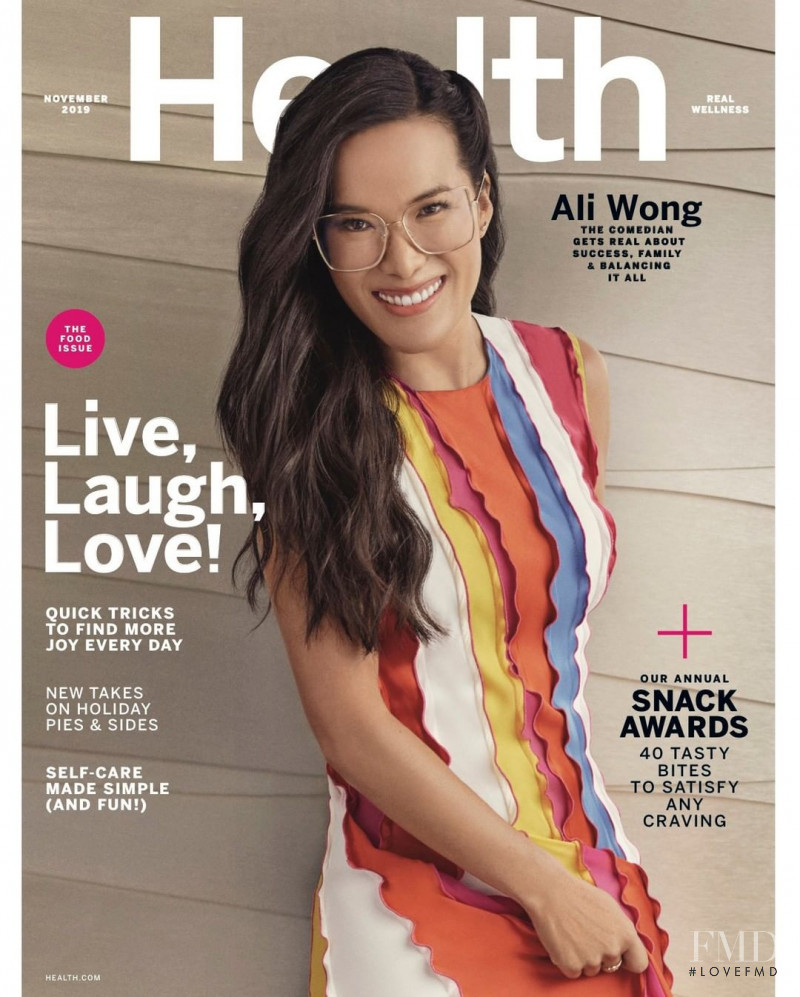 Ali Wong featured on the Health cover from November 2019