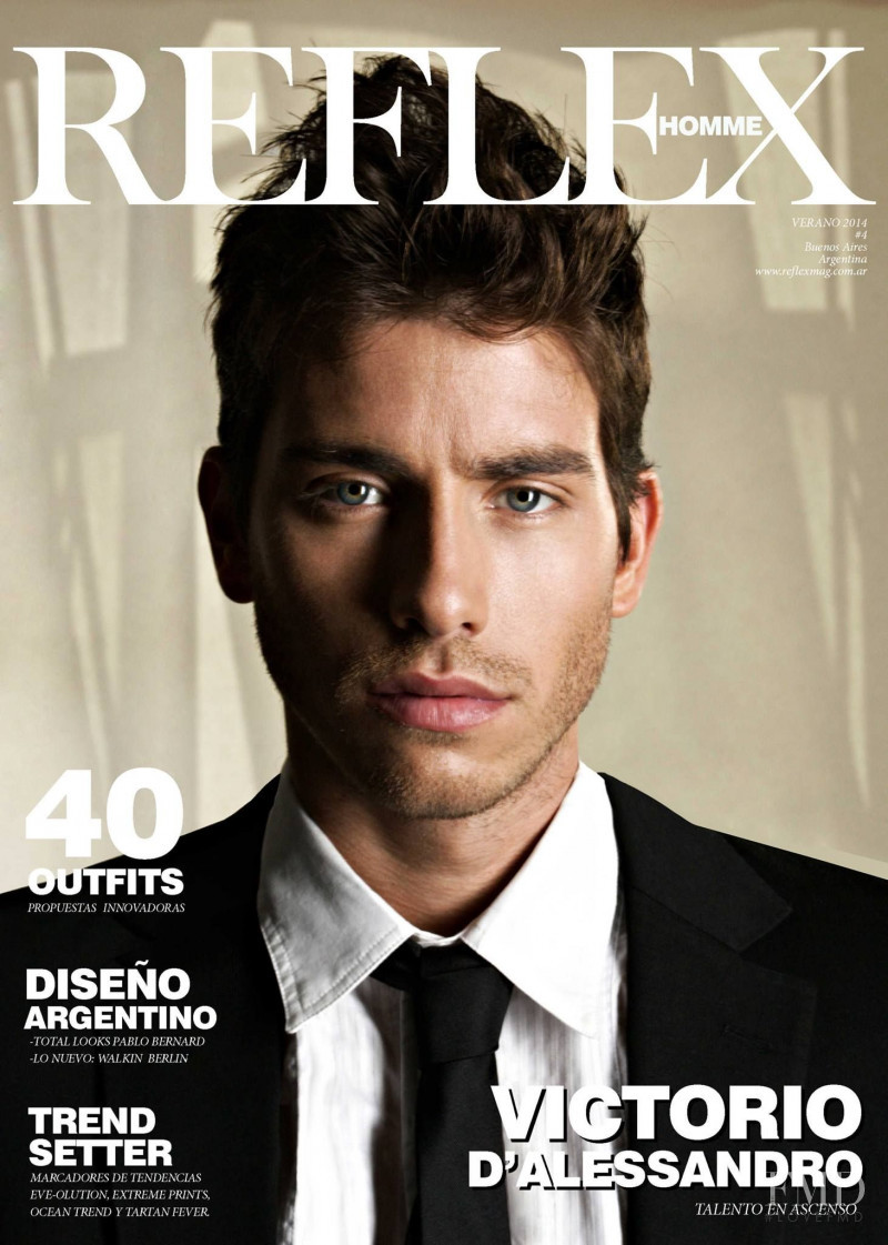 Victorio D\'Alessandro featured on the Reflex Homme cover from June 2014