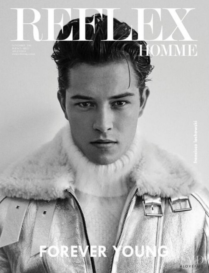 Francisco Lachowski featured on the Reflex Homme cover from November 2016