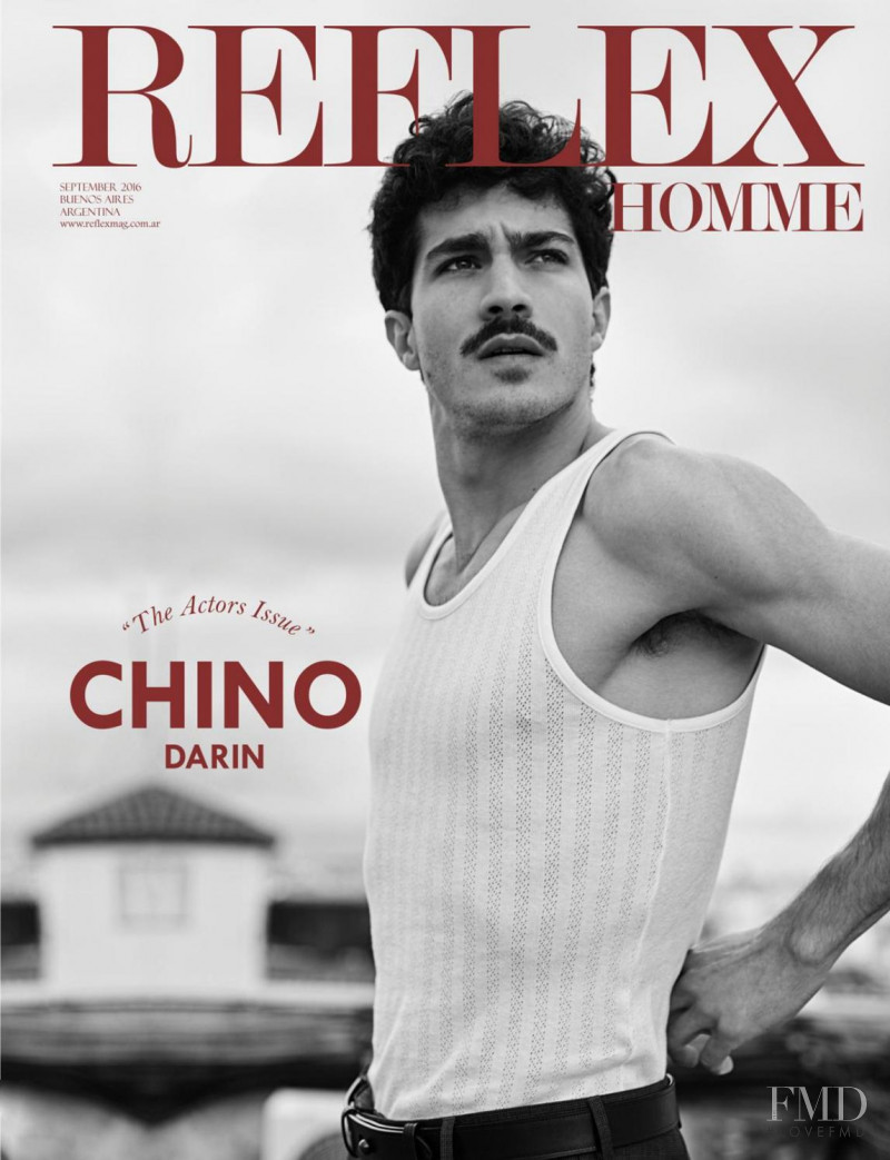 Chino Darin featured on the Reflex Homme cover from September 2016